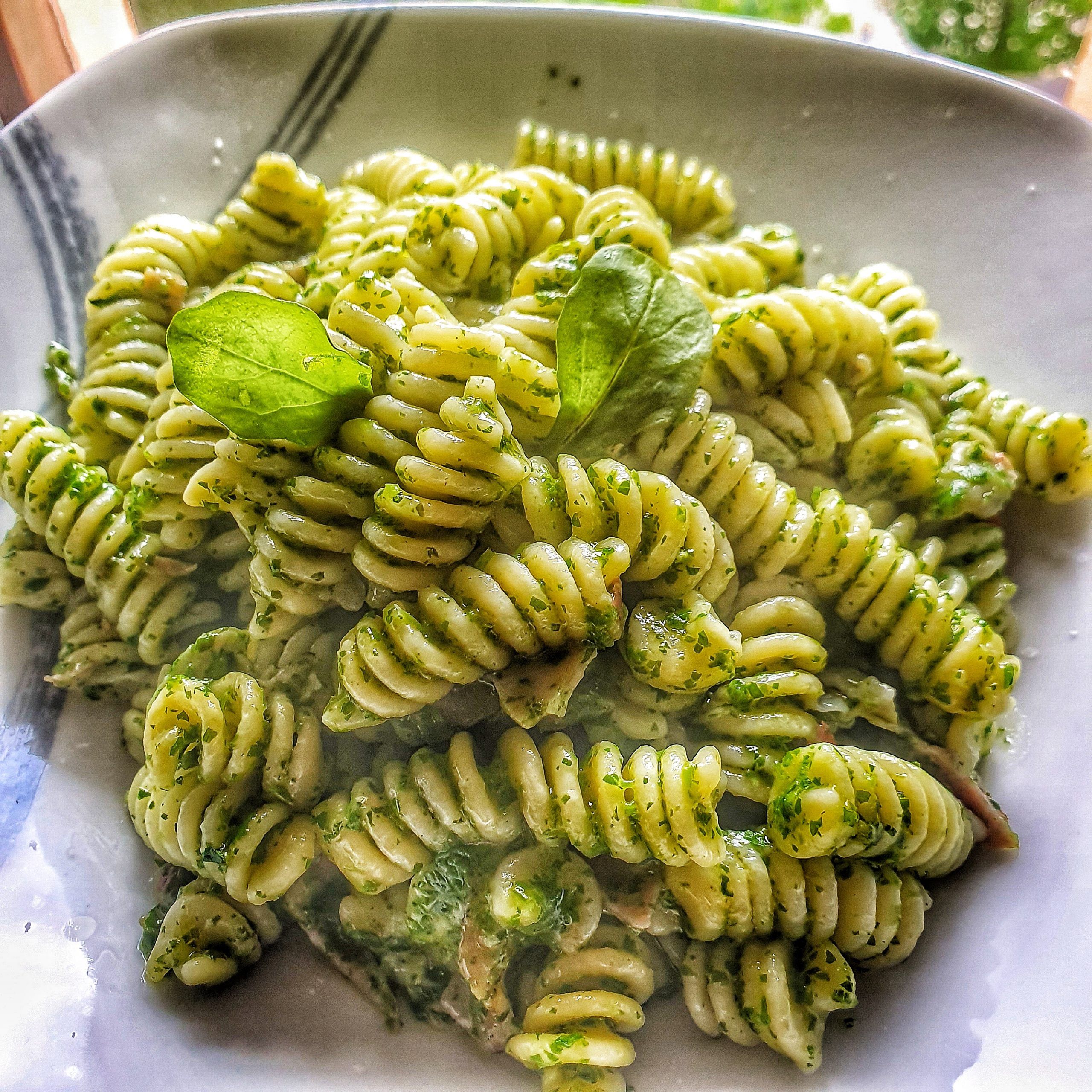 Pasta Con Pesto Di Rucola - Piatti Tipici